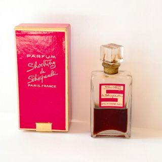 Vintage Shocking De Schiaparelli Perfume 1 /2 Full -