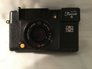 Vintage Yashica Focus 2 Automatic 35 Mm Camera In Very Good