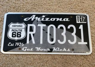Arizona Route 66 Plate