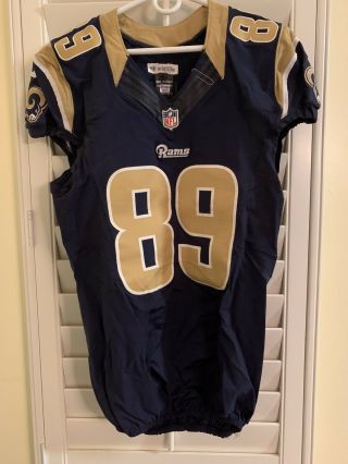 Jared Cook Los Angeles Rams Signed Game Worn Jersey.
