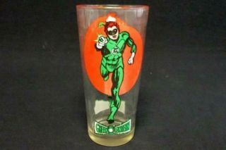 Vintage 1976 Green Lantern Pepsi Drinking Glass Tumbler Series Dc Comics
