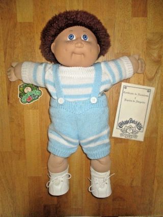 1984 Cabbage Patch Kids Jesmar Boy Doll Licinio Ruperto.  Spain.