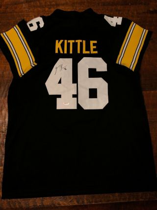 George Kittle Signed Iowa Hawkeyes Jersey Psa Dna Autographed 49ers
