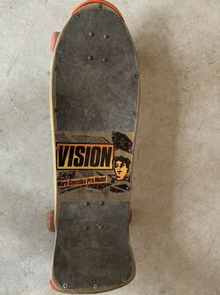 Vision Skateboard Deck Mark Gonzales Pro Model Vintage &