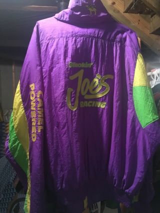 Vintage Smokin’ Joes Racing Camel Team Jacket Embroidered Camel Racing Xl