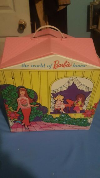 1966 Vintage Mod Era The World Of Barbie House Tnt Twist 