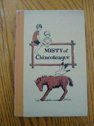Misty Of Chincoteague By Marguerite Henry (hc 1947) Illus Don Bolognese