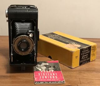 Vintage Kodak Vigilant Junior Folding Camera Six - 20 Work