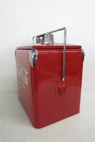 Retro Vintage Style Metal Coca - Cola Glass Bottle Cooler 15 