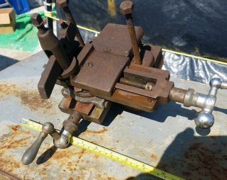 Vintage Machinists Metal Lathe Carriage