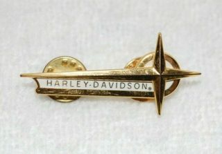 Harley Davidson Vintage Style Keychain & Pin Set 3