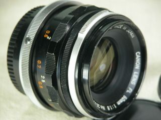 Vintage Canon FL 50mm f 1.  8 clear optics for F1 A1 AE1 AT1 FTb AL1 T90 T70 FT 3