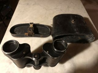 Carl Zeiss Binocular 8 x 30 Vintage Old And The Case 2