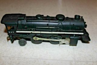Vintage Lionel 237 Steam Train Engine 2 - 4 - 2 Locomotive & Tender Runs 3
