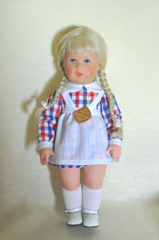 Vintage Mib 13 In.  Kathe Kruse Lucie Doll Htf Wonderful Doll