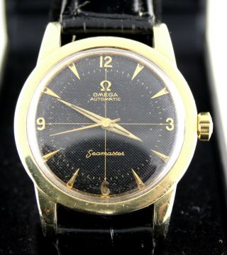 Vintage Omega Seamaster Black Dial Automatic Wristwatch Nr