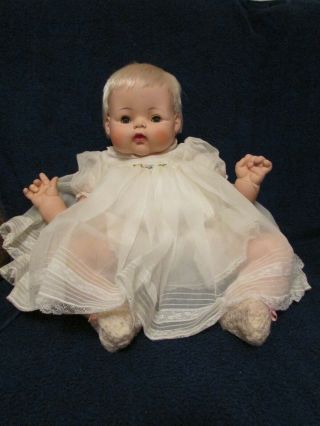 Vintage Madame Alexander Kitten Doll With Tagged Dress - 1961