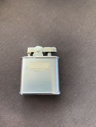 Vintage Ronson Whirlwind Silver 1950s Cigarette Lighter