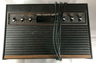 Vintage Atari 2600 Video Arcade Console Parts Or Repair/non Ships Fast