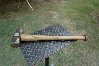 Vintage Ampco H70 Brass Sledge Hammer 5 Lbs Head,  With Custom Made Bat Handle