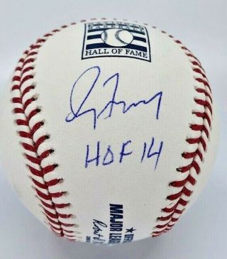 Greg Maddux Autographed Signed Hall Of Fame Major League Baseball Hof 14 Mlb
