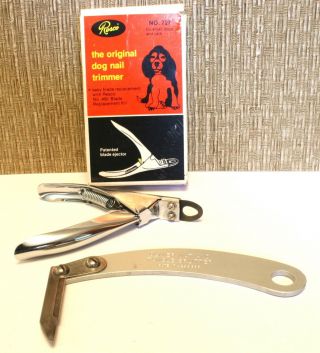 Vintage Grooming Tools,  Oliver Mat/tangle Splitter & Resco Nail Trimmer