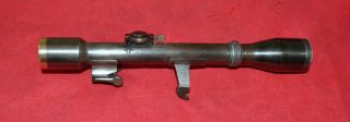 Antique German Oigee/berlin Sniper Scope W/qd Vienna Mounts 1910 - 1918 Mannlicher