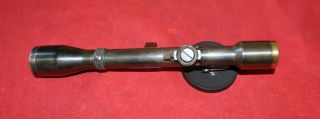 Antique German Oigee/Berlin sniper scope w/QD Vienna mounts 1910 - 1918 Mannlicher 3