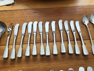 97pc Oneida AMERICAN COLONIAL Stainless Steel Flatware Set - Setting for 7, 3