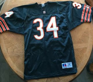 Walter Payton Signed Autographed Chicago Bears Jersey 34 Size 44 Russell NFL 3