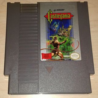 Castlevania 1 One Nintendo Nes Vintage Classic Retro Game Cartridge