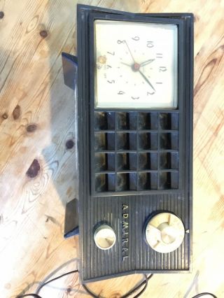 Vintage Admiral Clock Radio Model 251