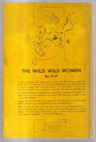 THE WILD,  WILD WOMEN.  CARTOONS BY VIRGIL PARTCH.  DUELL,  SLOANE & PEARCE.  1951.  HB 2