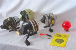 Zebco 33 Fishing Reel,  404,  Scandia Reel & More Fishing Items