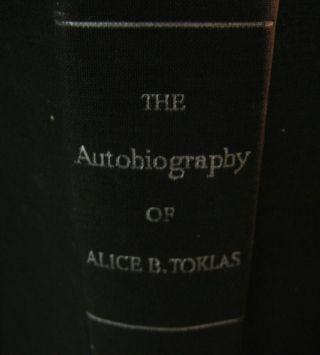 1933 The Autobiography Of Alice B.  Toklas 1st Edition Hardcover Gertrude Stein