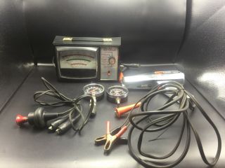 Vintage Sears Auto Analyzer System 20 Tune - Up With Chrome Timing Light