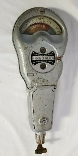 Vintage Penny & Nickel Coin Park - O - Meter Street Parking 2 Hour Dial Magee - Hale