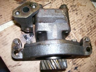 Vintage Oliver 55 Gas Tractor - Hydraulic Pump & Gear Assembly