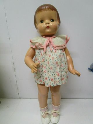 Vintage 19 " Composition Effanbee Patsy Ann Doll