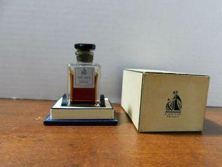 Vintage Lanvin - Paris My Sin - - Perfume Extrait 15 Gr.  Env.  P.  Flacon - - France