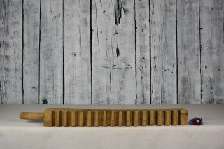 Antique Wooden Mangle Board / Handcarved Washboard / Vintage Ironing Board