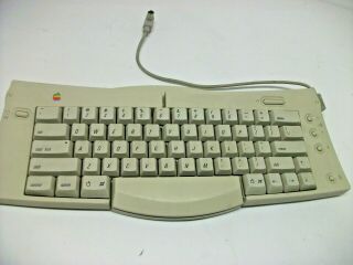 Vintage Apple M - 1242 Adjustable Mechanical Computer Keyboard M1242 Cable Sliding 2