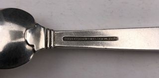 Antique 1934 Signed Tiffany & Co.  Hampton Sterling Silver Salad Fork 6 7/8 