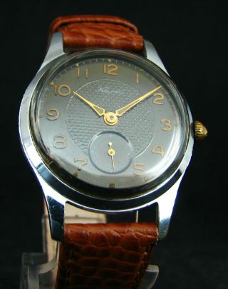 Kama Vintage 1957 Soviet Post - Wwii Wristwatch Anti - Shock