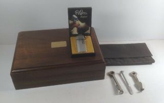 Vintage Pipette By Firebird Lighter,  Half & Half Tobacco Cleaner,  Stafresh Pouch