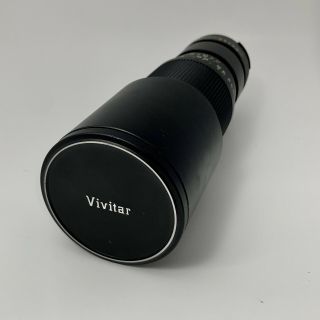 Vintage Vivitar Auto Telephoto 400mm 300mm 1:5.  6 Connector 77mm 2