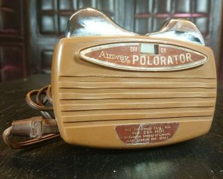 Vintage Amway Polorator Electric Handheld Neck Massager Model 100 Relaxation