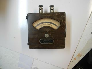 Vintage Antique Weston A.  C.  Ammeter Model 155 Electrical Equipment,  Scientific