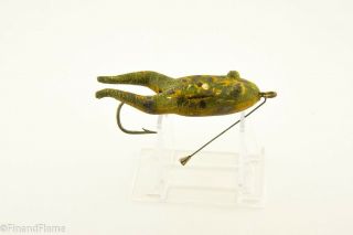 Vintage Pflueger Conrad Frog Minnow Antique Fishing Lure
