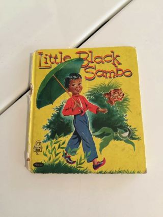 Little Black Sambo Vintage Whitman Tell A Tale 1953